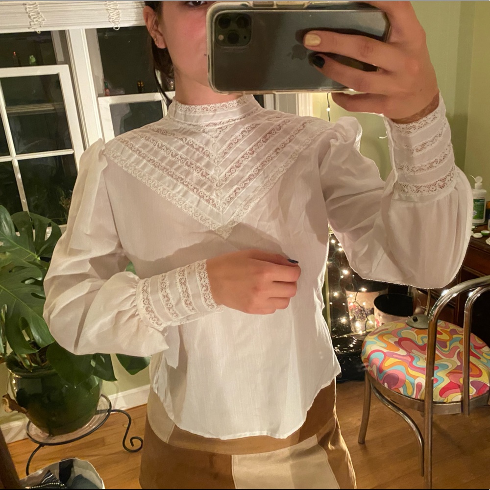 Vintage lace blouse